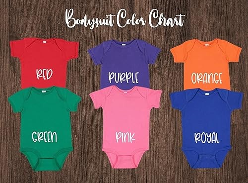 I Love My Gam Gam Color Infant Bodysuit, Baby Shower Newborn Gift, Pregnancy Reveal Onesie Present, Valentine's or Mother's Day (6M, Short Sleeve, Royal)