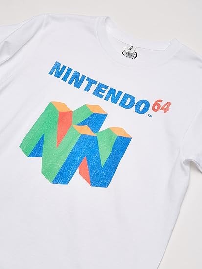 Nintendo Men's N64 Logo Short Sleeve T-Shirt