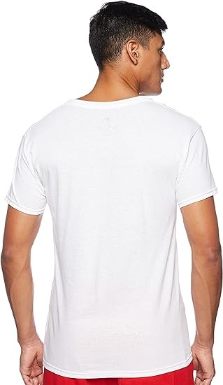 Hanes mens Comfortsoft V-Neck Tagless Tshirt 3 Pack