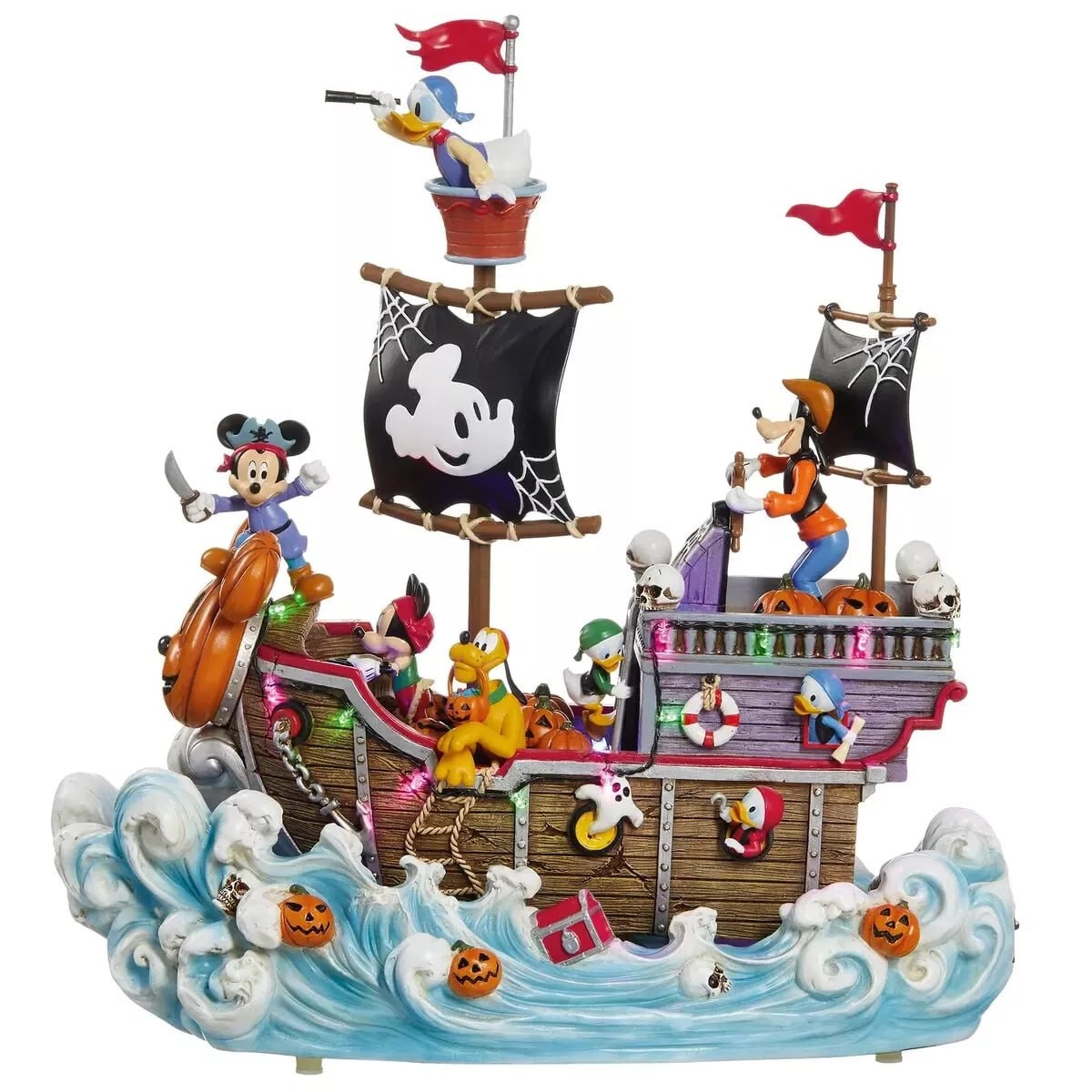 Disney Animated Pirate Ship with Lights and Music #1784945 Halloween Centerpiece
