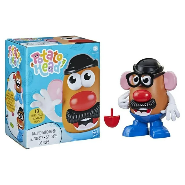 Potato Head Mr. Potato Head Classic Toy For Kids Ages 2 and Up, Includes 13 Parts and Pieces to Create Funny Faces