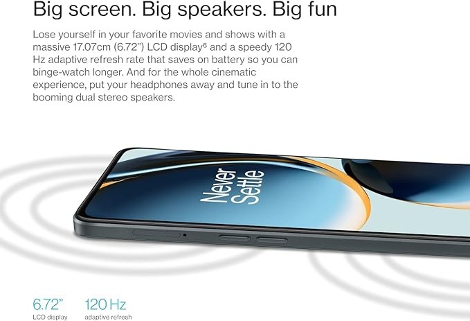 OnePlus Nord N30 5G | Unlocked Dual-SIM Android Smart Phone | 6.7" LCD Display | 8 +128GB | 5000 mAh Battery | 50W Fast Charging | 108MP Camera | Chromatic Gray