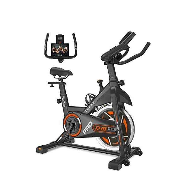 Magnetic Resistance/Brake Pad Exercise Bike, Indoor Cycling Bike Stationary